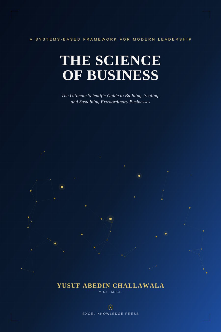 The Science of Business — book cover, by Yusuf Abedin Challawala