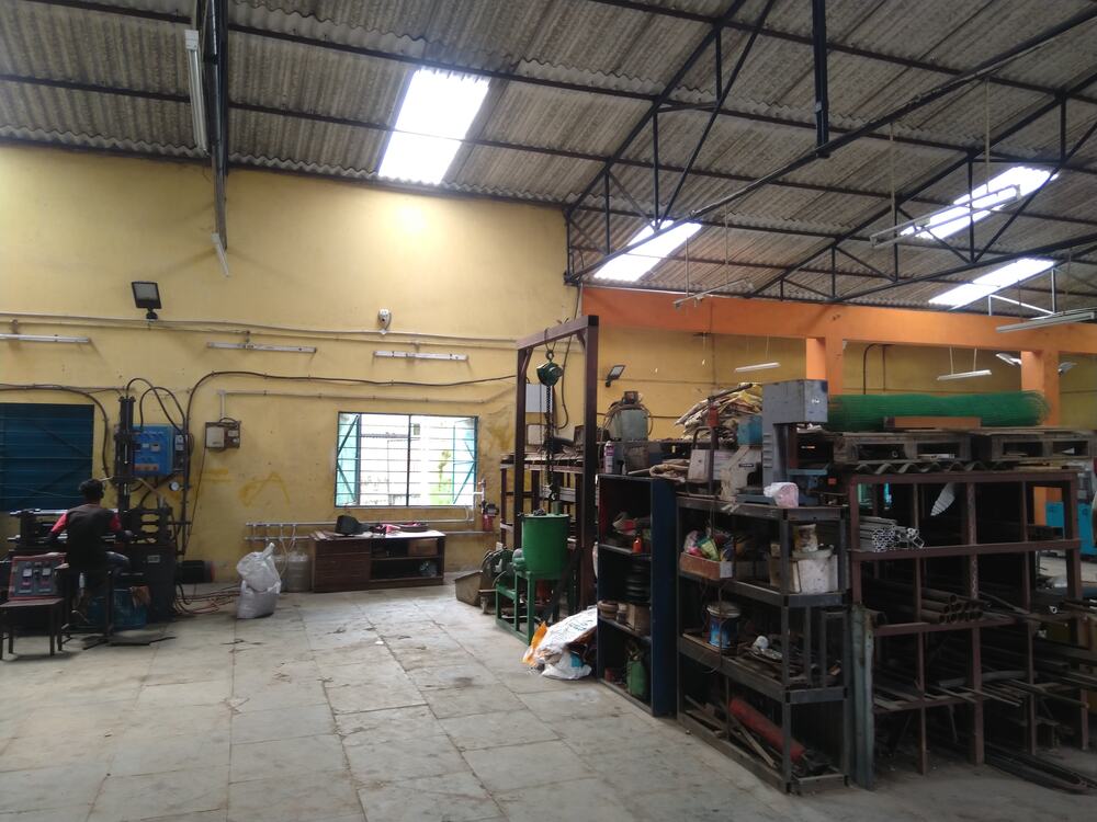 Tooling and finishing work area