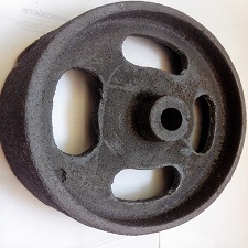 CAST IRON WHEELS