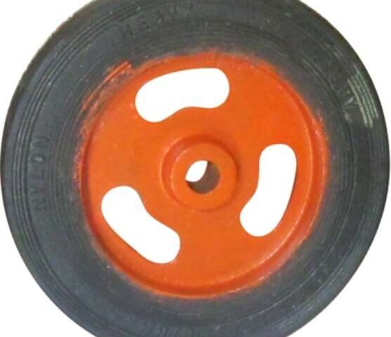 CI Bonded Rubber Tyre Wheels