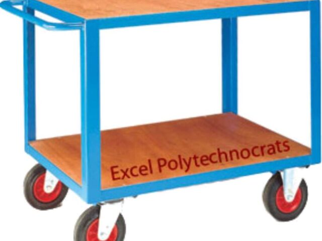 Work Table Trolley (Wooden Top)